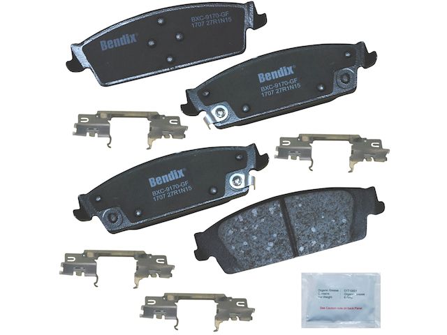 Rear Brake Pad Set For 2014-2018 GMC Sierra 1500 2016 2015 2017 S424DR | eBay Brake Pads For 2016 Gmc Sierra 1500