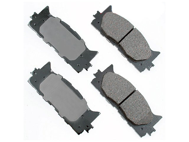 Front Brake Pad Set For 2007-2016 Toyota Camry 2010 2012 2011 2008 2009 S661MW | eBay