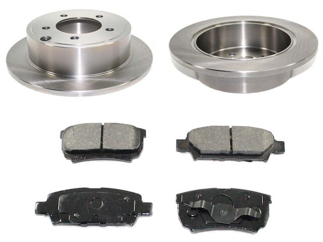 Rear Brake Pad and Rotor Kit For 20072010 Chrysler