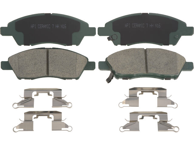 Front Brake Pad Set For 2012-2019 Nissan Versa 1.6L 4 Cyl 2014 2013 ...