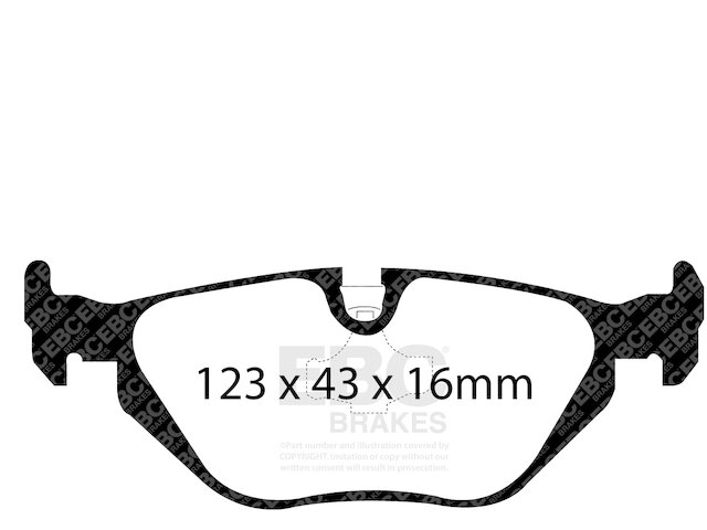 thumbnail interactive-video image 1 of EONFINE XYT Front & Rear Brake Pads For BMW R1100 RT 1994-2001 1 of 3