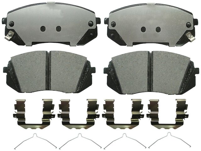 Raybestos RM Brakes Premium Raybestos Element3 EHT™ Replacement Front Brake Pad Set - View #10