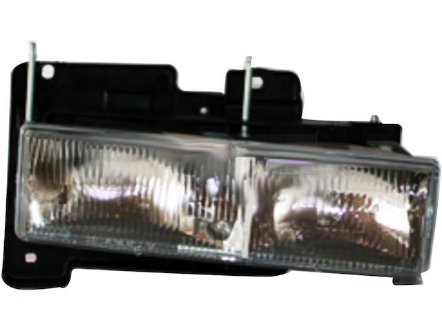 Headlight Assembly Set Headlights Driver & Passenger Side Compatible with 1987-1991 Ford Bronco F-150 F-250 F-350 FO2502105 FO2503105