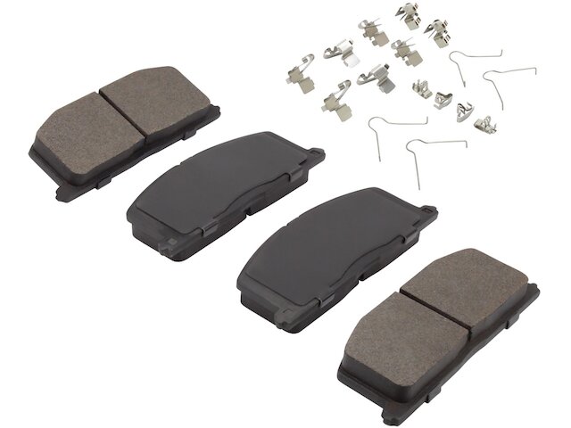 FRONT & REAR BRAKE DISCS & MINTEX PADS SET NEW