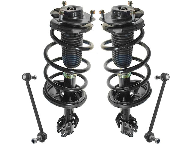 Front Strut Coil Spring Sway Bar Link Kit For 2004-2010 ...