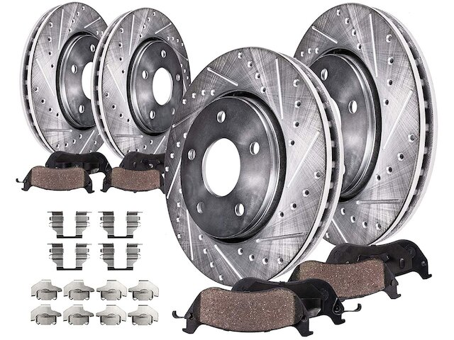 Front Brake Hardware Kit For Ram 1500, Chrysler Pacifica, Dodge Journey & More