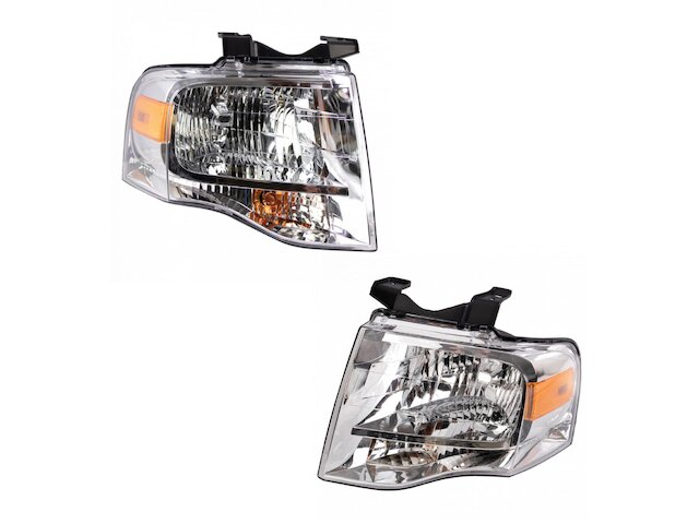 Headlight Assembly Set For 2007-2013 Ford Expedition 2008 2009 2010 2011 PM521VS