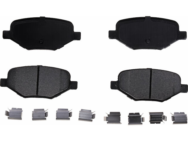 Rear Brake Pad Set For 2010-2019 Ford Taurus 2011 2012 2013 2014 2015 ...