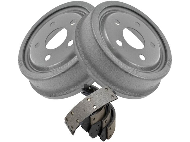 Rear Brake Drum and Brake Shoe Kit For 1985-1988 Cadillac Cimarron