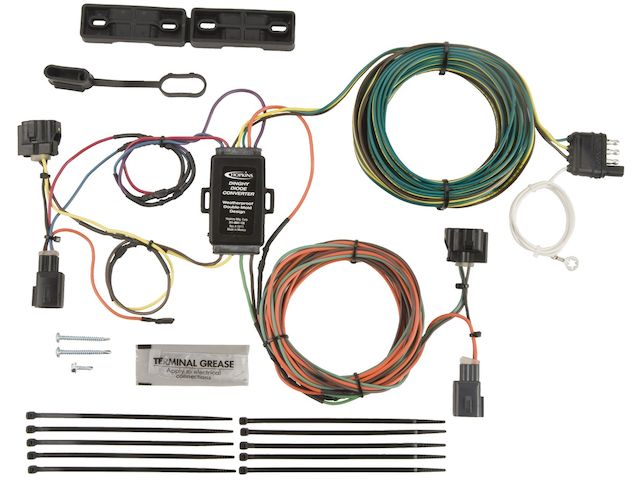 Trailer Wiring Harness For 1997-2006 Jeep Wrangler 1998 1999 2000 2001 1997 Jeep Wrangler Trailer Wiring Harness