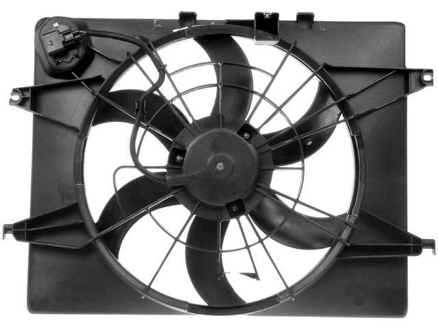 Auxiliary Fan Assembly For 2011-2013 Hyundai Sonata 2012 Q133WC | eBay