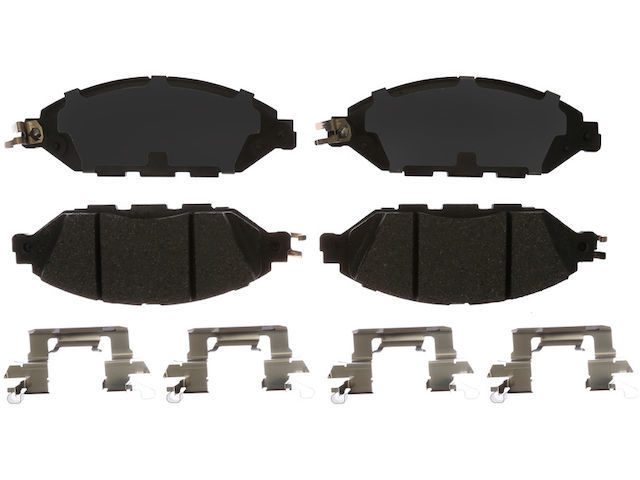 Front Brake Pad Set For 2013 2018 Nissan Pathfinder 2014 2015 2016 2017 X814xr Ebay